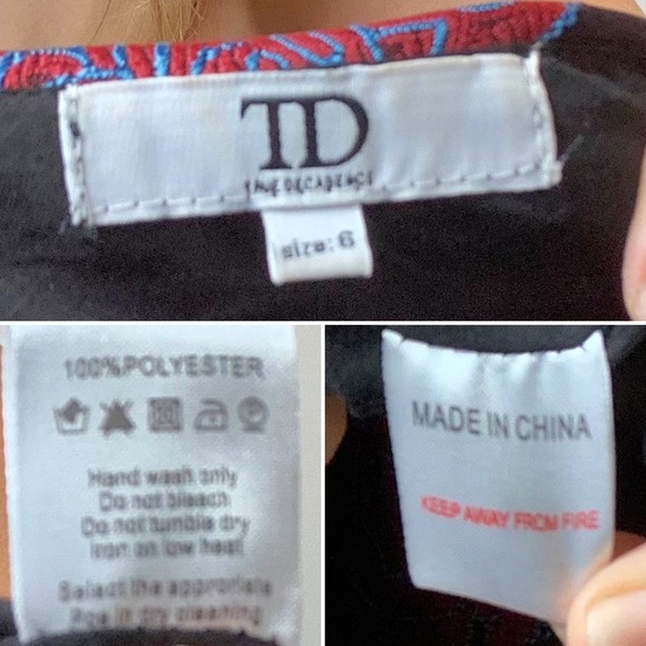 TRUE DECADENCE brocade fit & flare dress Regencycore 1854 - Picture 6 of 10